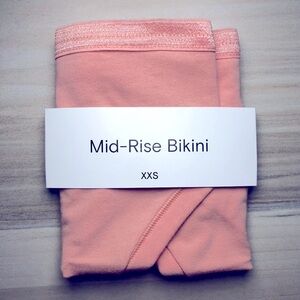 Knickey/Subset Mid-Rise Rose Pink Bikini Underwear XXS